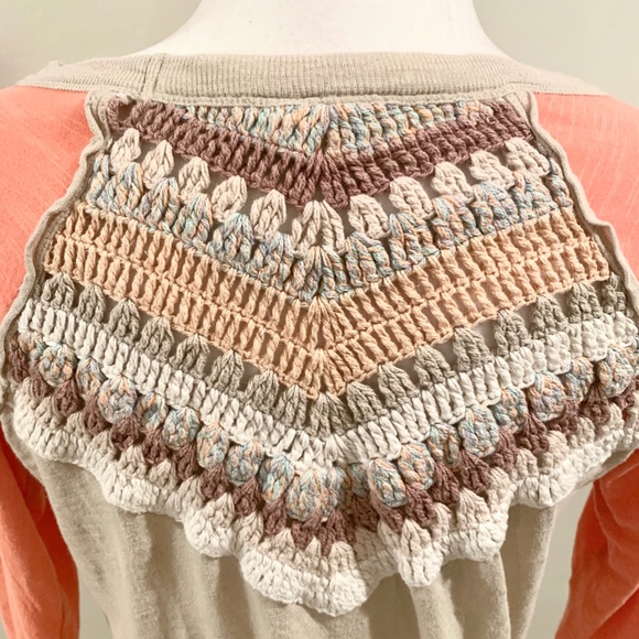 Free People Spring Bound 3/4 Sleeve Top - Picture 5 of 11